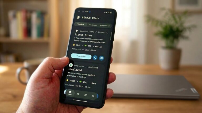 This open-source app turns Microsoft's GitHub into an app store for your Android phone — and your Windows PC, too