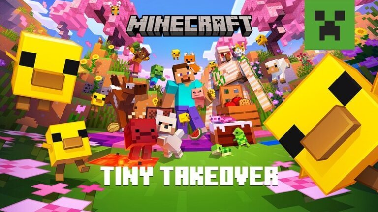 Tiny Takeover now live in Minecraft