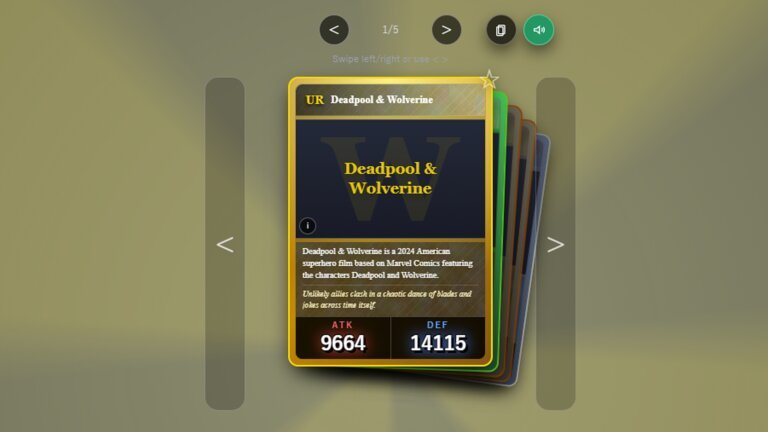 Wikipedia is now a gacha card game, and I challenge you to face my ultra rare German cuisine deck