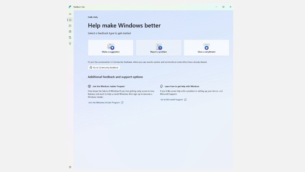 Windows Insider Feedback Hub Gets a New Design and Simpler Submission Flow