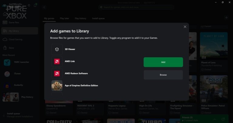 With Project Helix On The Horizon, Xbox Is Now Letting You Add Games Manually On PC