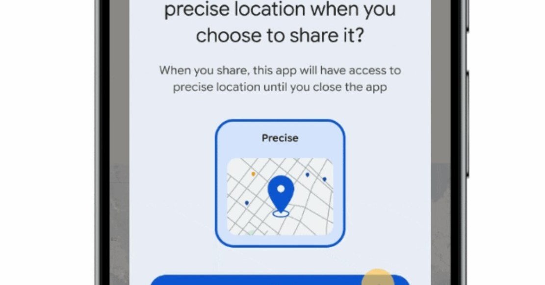Android 17 will let you share one-time location data with apps.