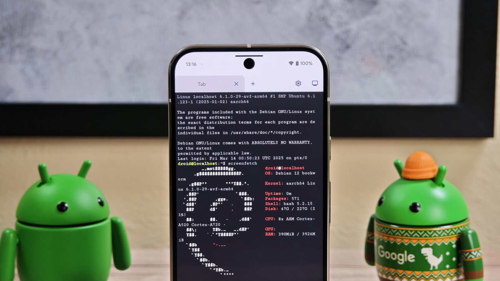 Android's Linux Terminal now lets you max out performance, but at a cost