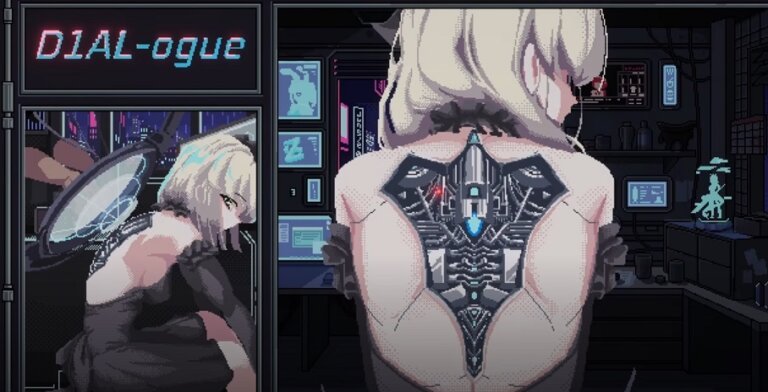 Developers of "Overwhelmingly Positive" android-repair cyberpunk Steam game D1AL-ogue urgently looking for crowdfunding platform due to lack of funds for upcoming sequel