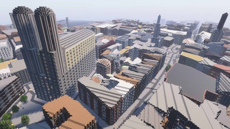 Find your home in Minecraft: here’s how to see your real-life city in incredible detail