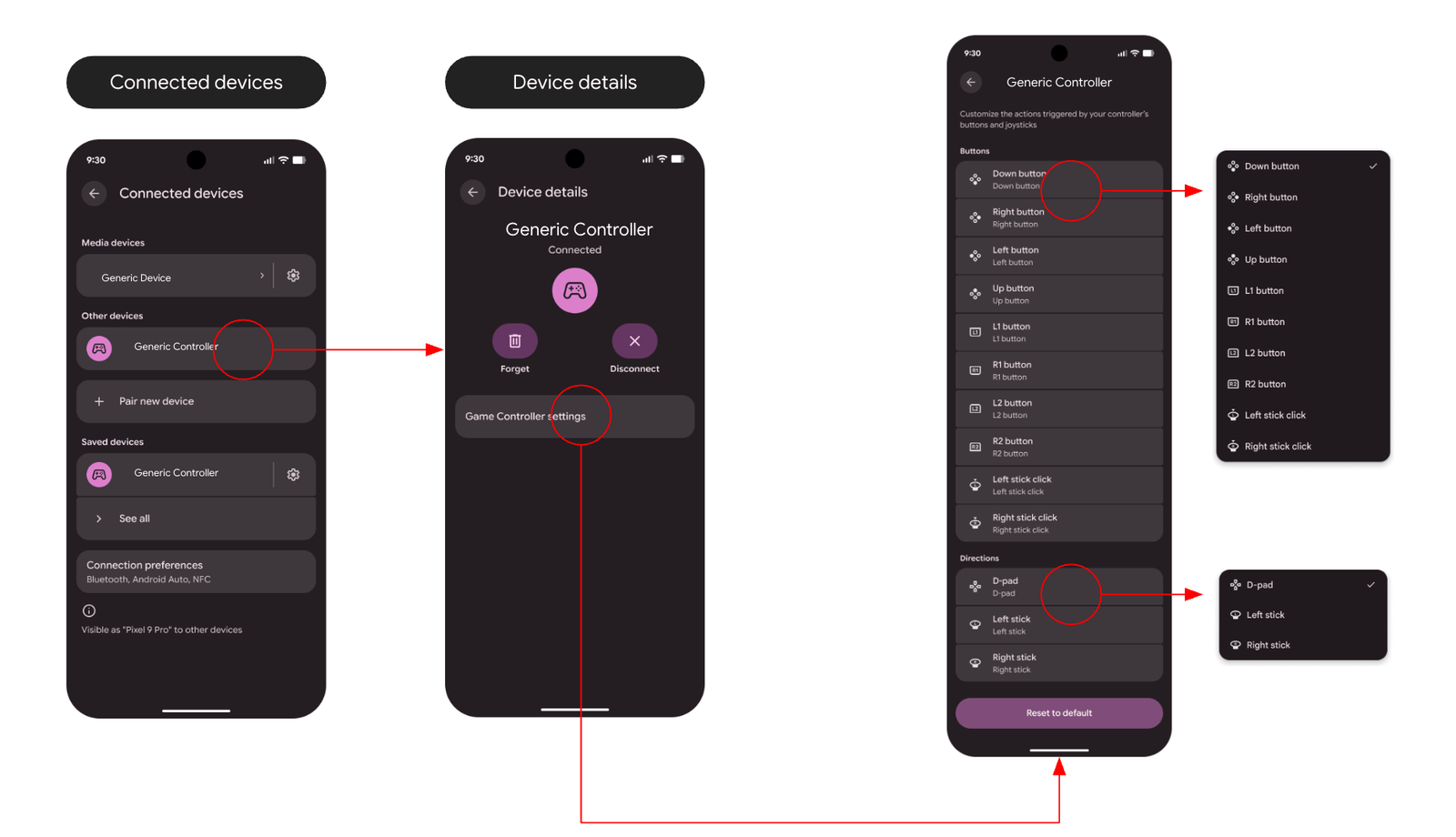Google enables system-wide gamepad customization in Android 17