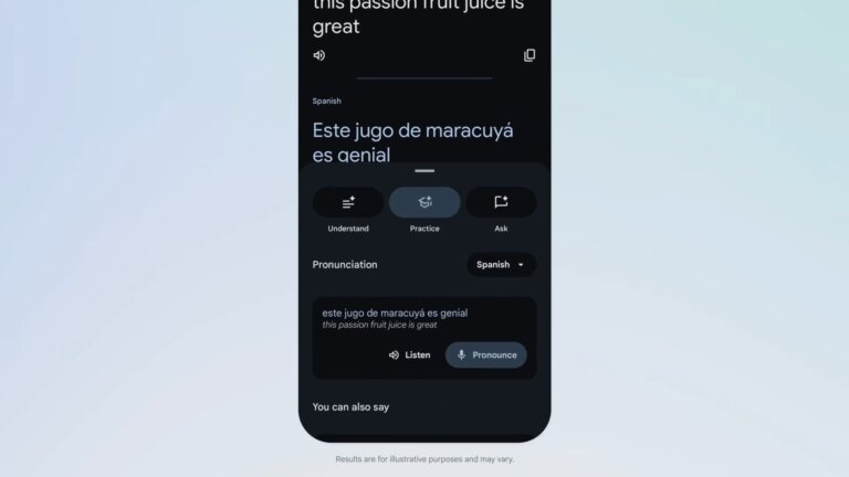 Google Translate turns 20, and it's making me practice my speech with AI