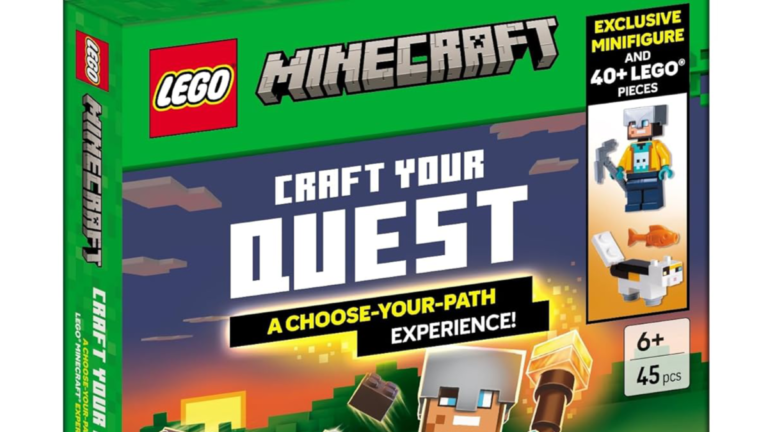 LEGO Minecraft book exclusive minifigure revealed