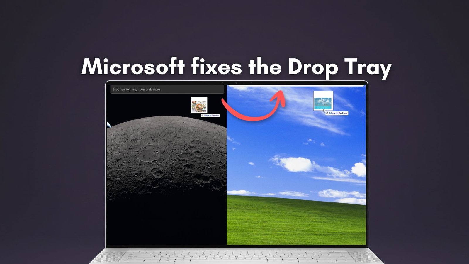 Microsoft just made Windows 11’s Drag Tray for sharing files less annoying, and it actually works now