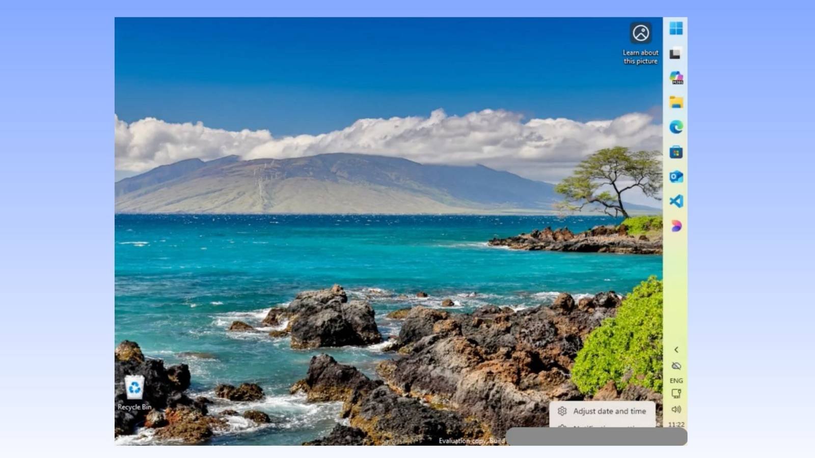 Microsoft teases Windows 11's vertical taskbar — then deletes the video