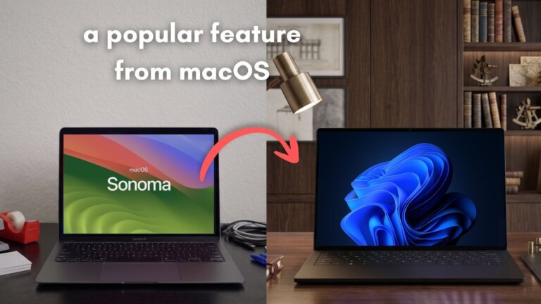 Microsoft’s VP brings macOS-style click to reveal desktop feature to Windows with new tool