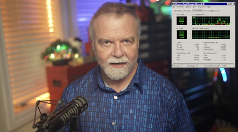 Original Windows Task Manager Was Just 80 KB, Says Microsoft Engineer