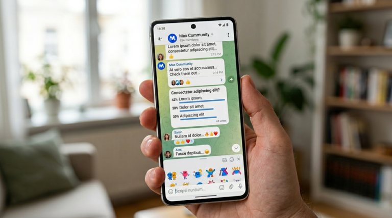Polls will appear in the Max messenger before the May holidays