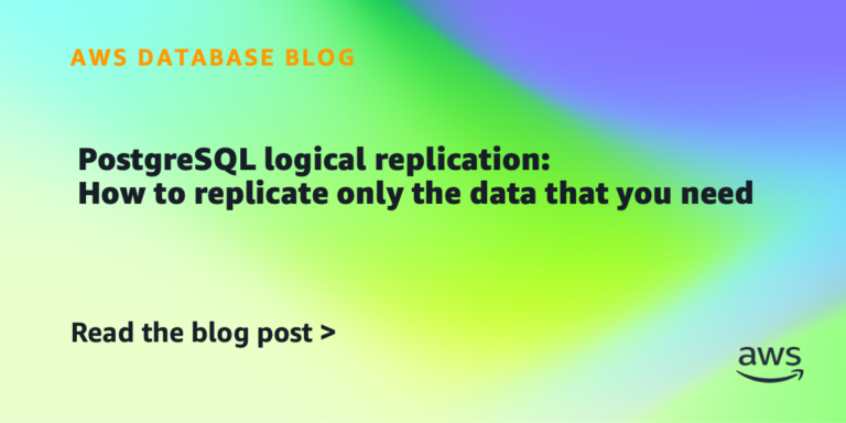 PostgreSQL logical replication: How to replicate only the data that you need
