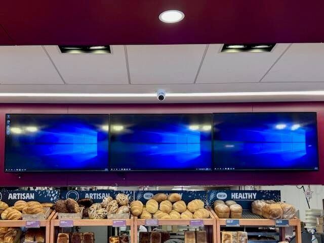 Showing the Windows 10 desktop was the yeast they could do