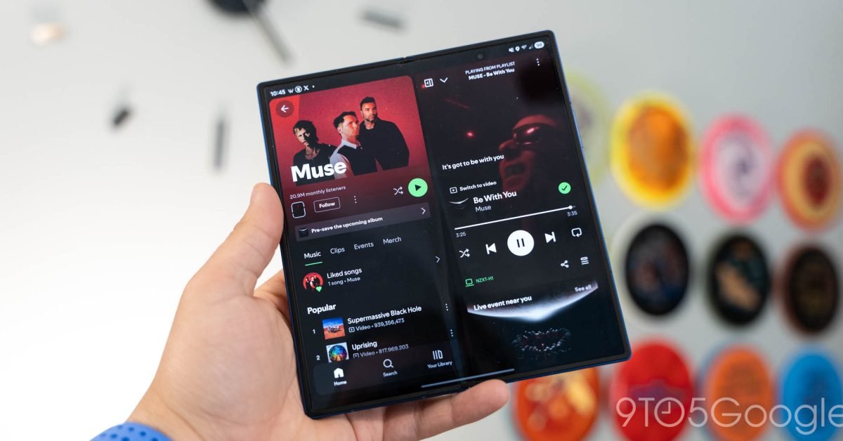 Spotify rolls out redesigned app for tablets, works on most foldables too [Gallery]