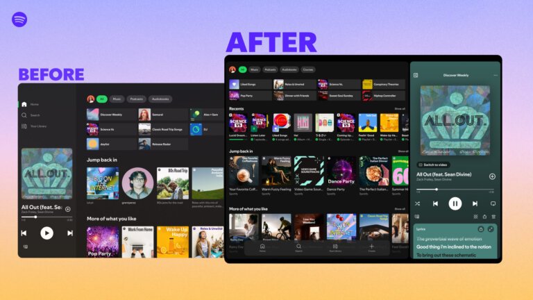 Spotify's new tablet interface is more than just a bigger version of your phone