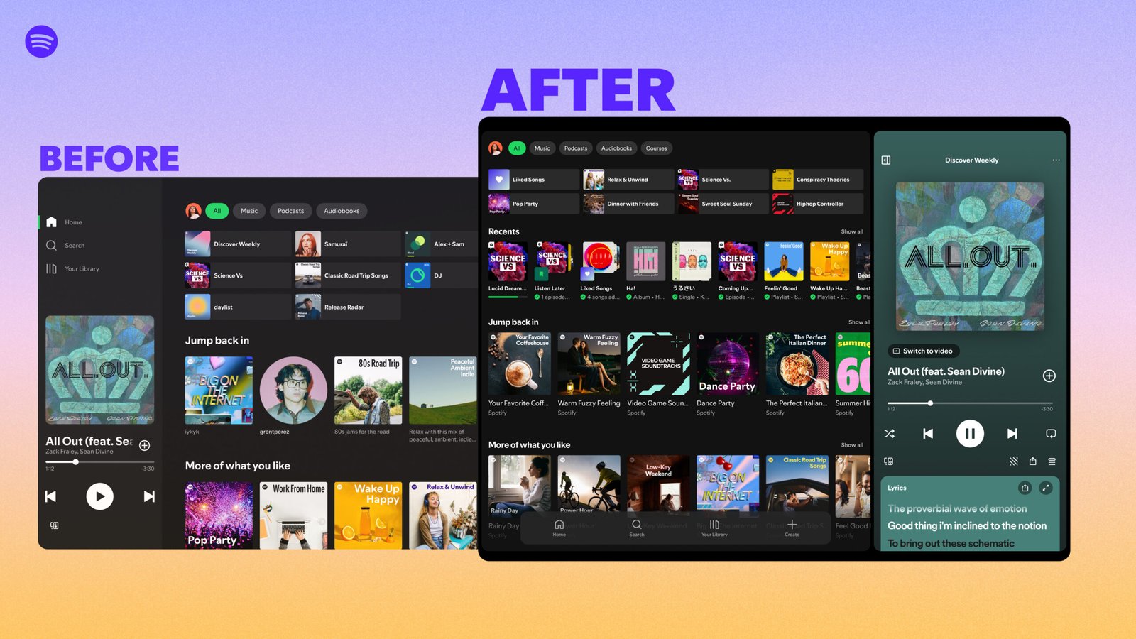Spotify's new tablet interface is more than just a bigger version of your phone