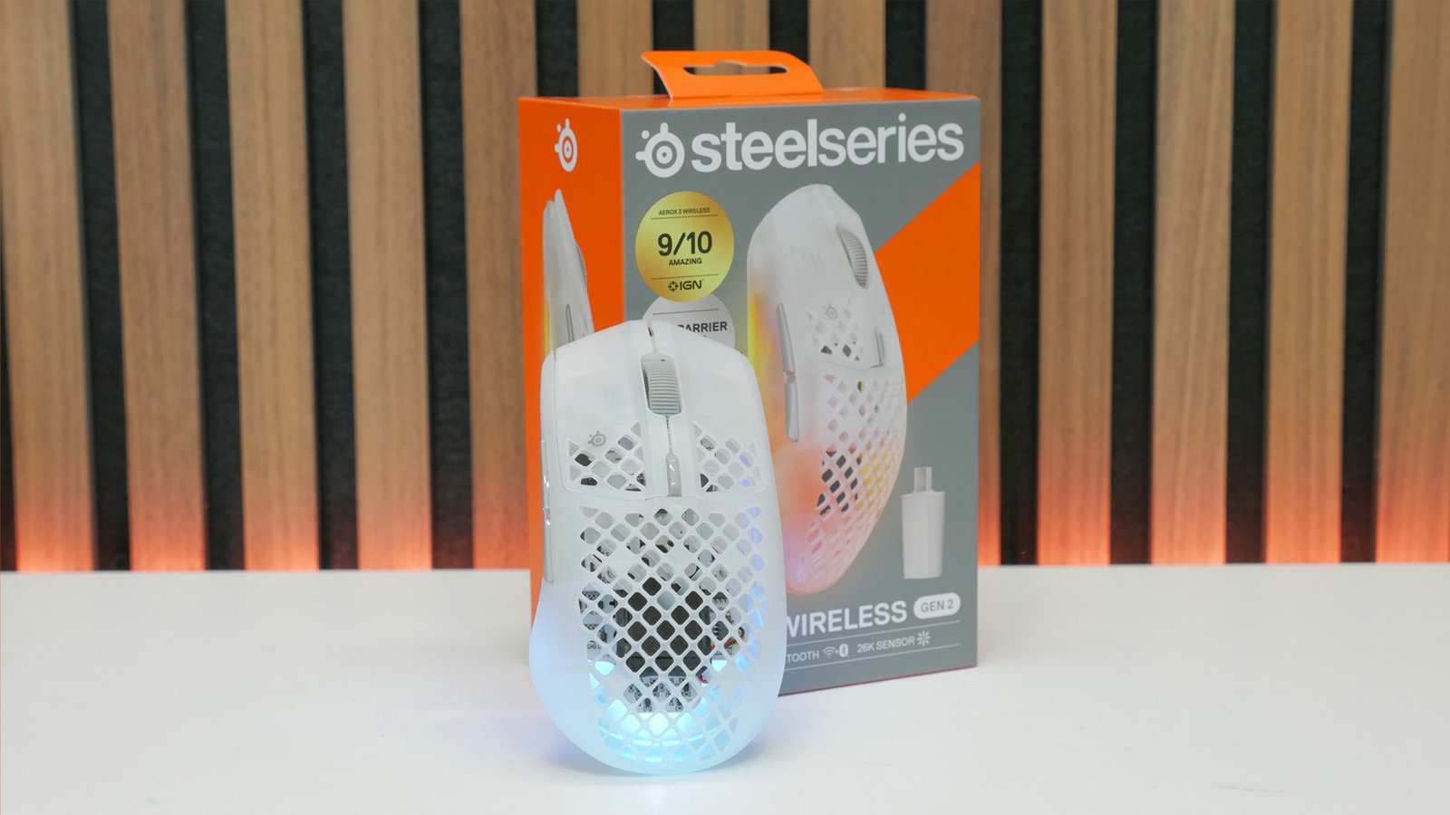 SteelSeries tested its new gaming mouse with a car and dishwasher, but I just played games with it