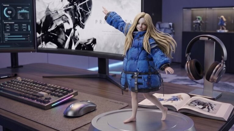 The Diana Android from Pragmata Will Receive an Unofficial Statue with LED Lighting from 3109 Studio