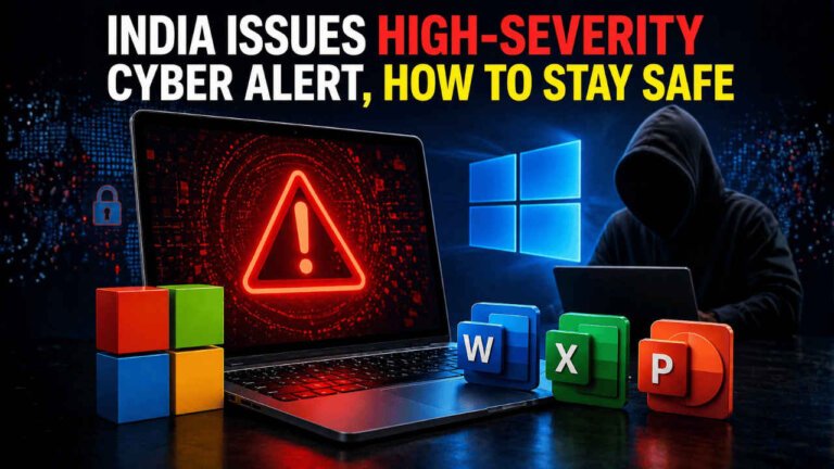 Using Windows or Microsoft Office? India issues high-severity cyber alert, how to stay safe