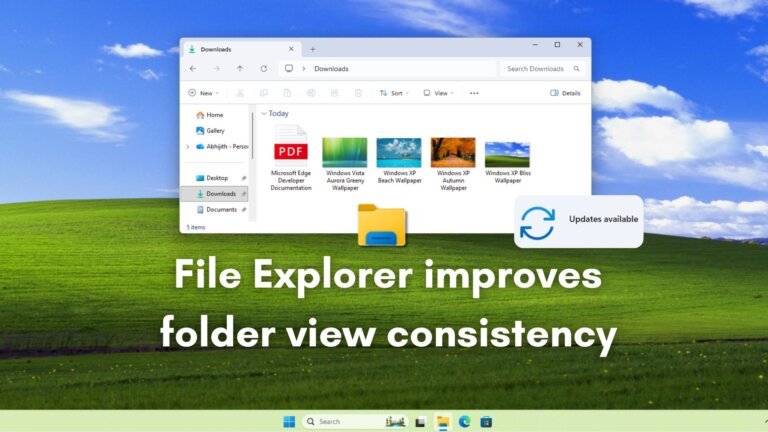 Windows 11 finally fixes inconsistent folder views in File Explorer