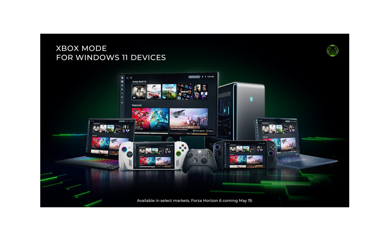 Windows 11 PC gamers: Xbox mode rolls out and ROG Xbox Ally updates include Auto SR preview