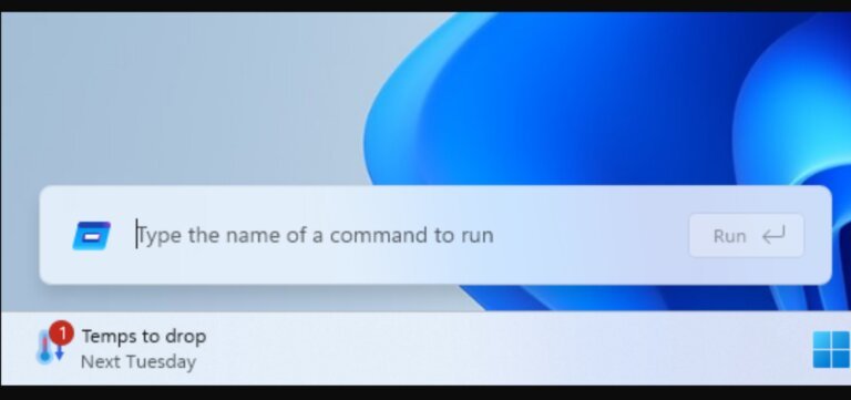 Windows 11’s hidden modern Run dialog (Win+R) gets a slimmer design, but it’s still not rolling out