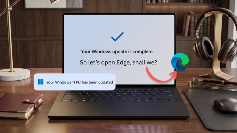 Windows 11's mandatory update is pushing users to Microsoft Edge