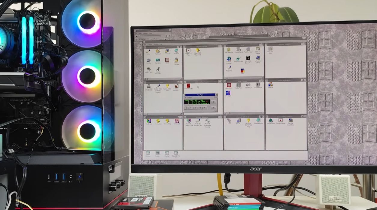 Windows 3.1 On A Modern AM5-Based PC Is Surprisingly Usable