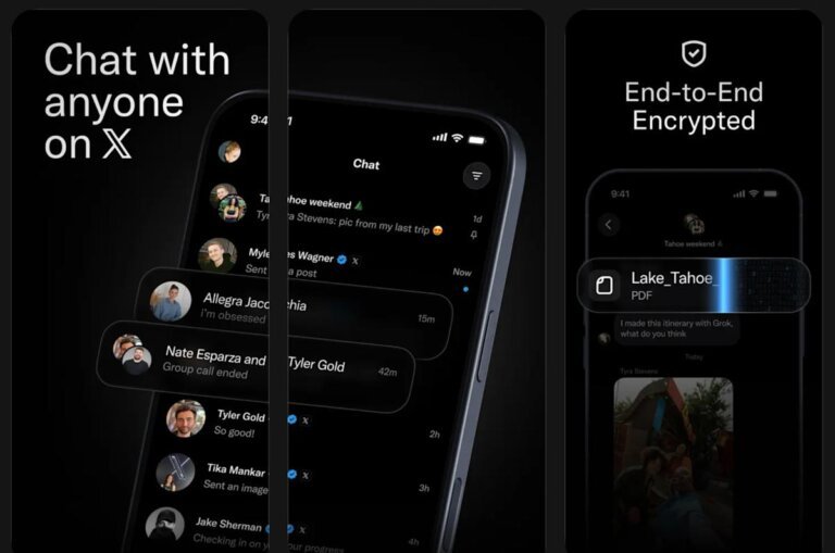 X's messaging app, XChat, may be available soon