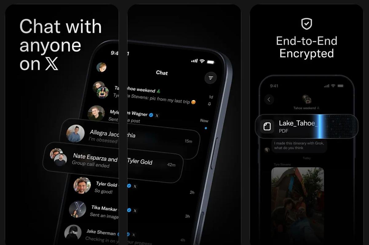 X's messaging app, XChat, may be available soon
