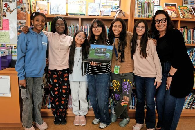 All-girls Kingsbridge Heights team shines in NYC Minecraft sustainability competition