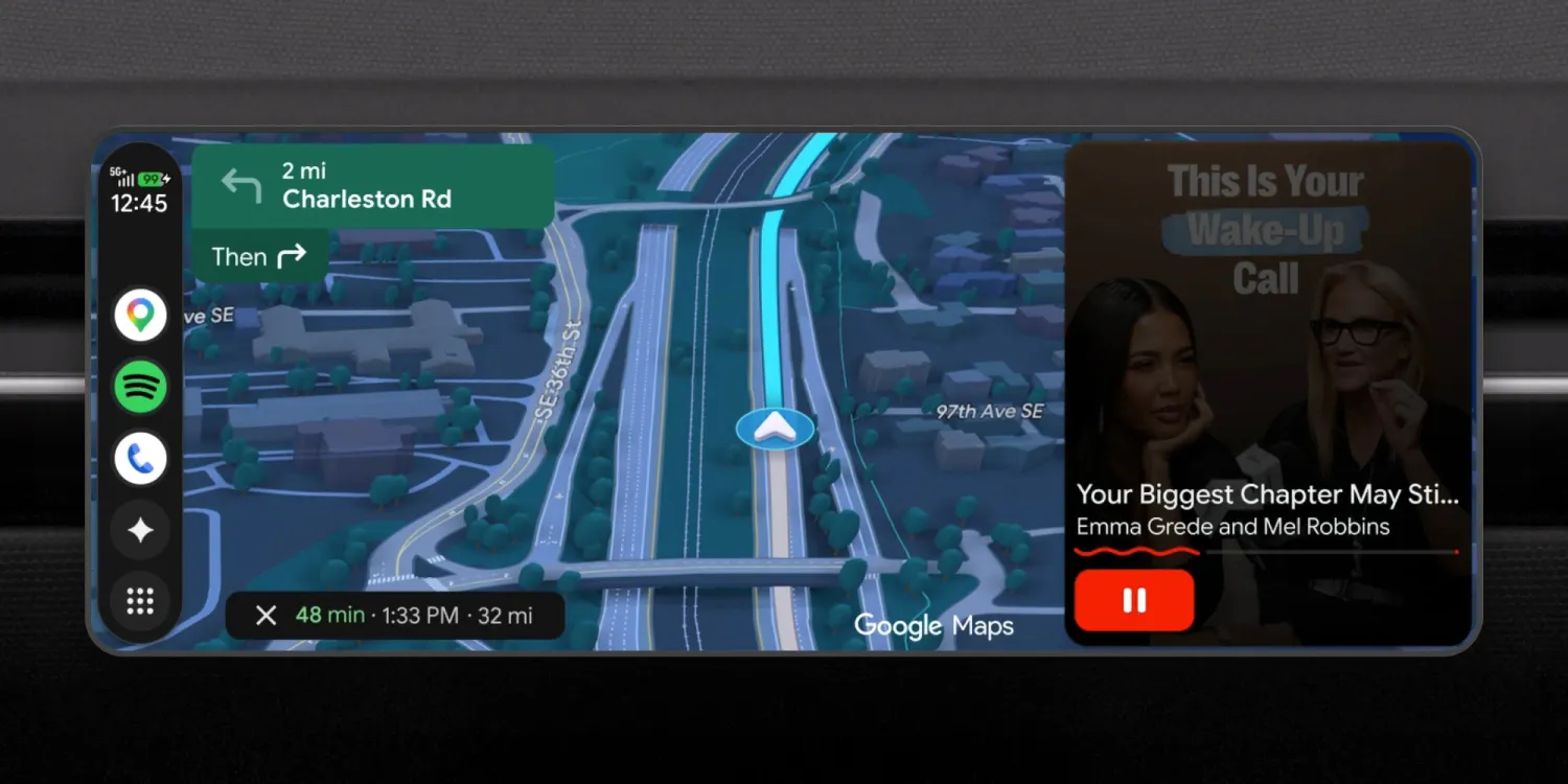 Android Auto adds video apps, Dolby Atmos and Gemini help for 2026