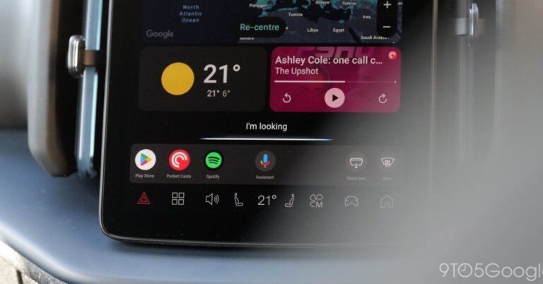 Android Auto app widgets mirror mobile setup, leak shows as release nears