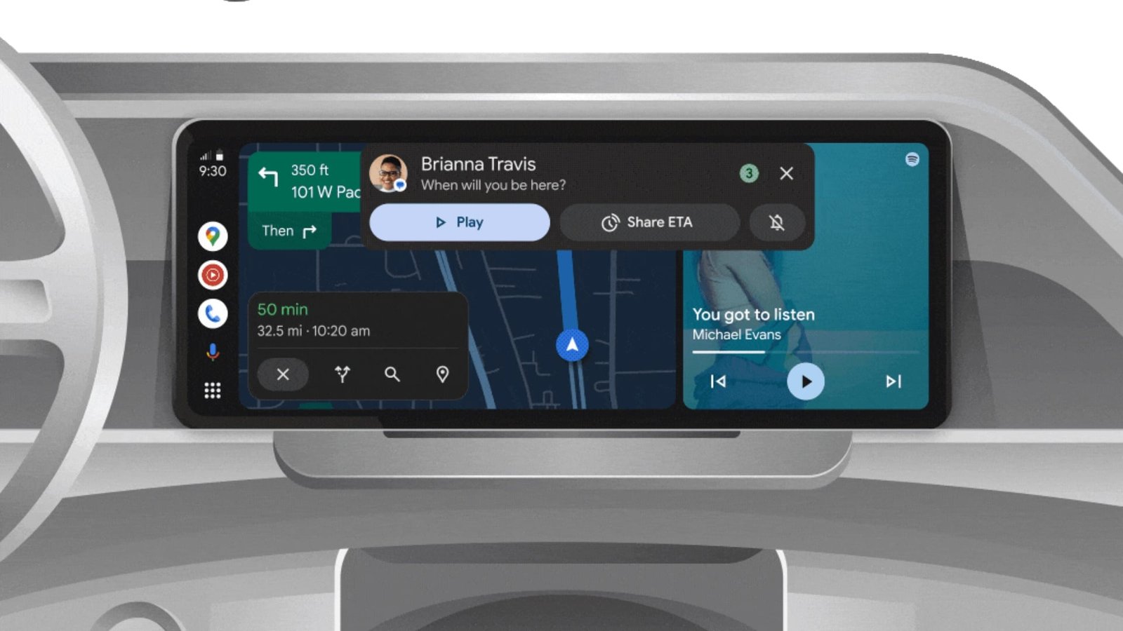 Android Auto to get a major design change, widgets, better music apps
