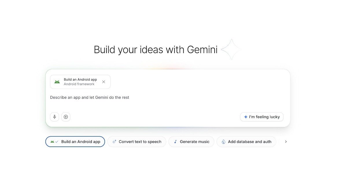 Google's free AI tool helps non-coders build 2.5 lakh Android apps