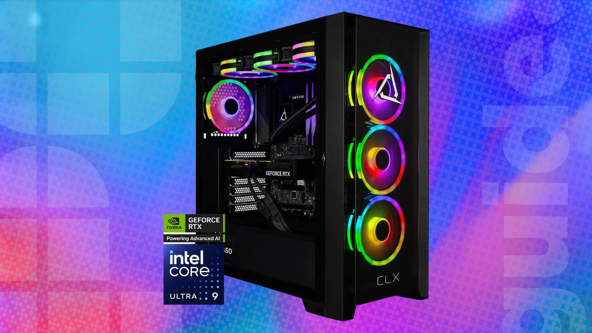 Knockout CLX RTX 5080 gaming PC deal with 285K and insane 64GB DDR5 RAM also comes with free games