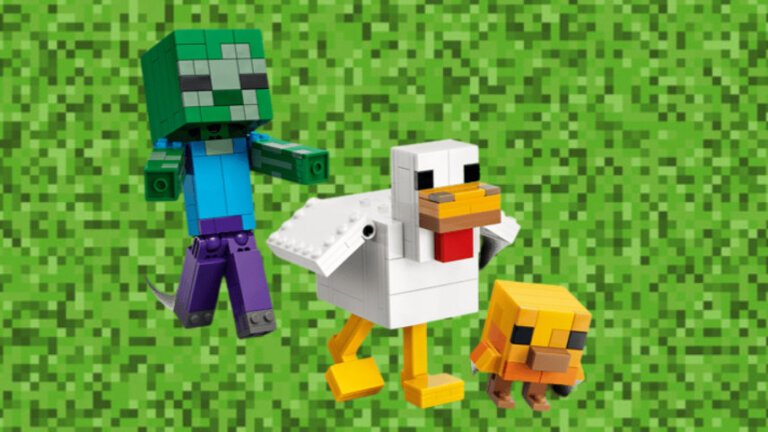 LEGO Minecraft 21582 Chicken Jockey Officially Revealed