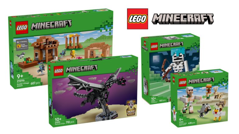 LEGO Minecraft June 2026 wave adds Skeleton and Ender Dragon models