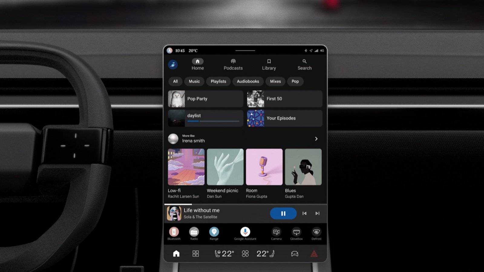 Media apps in Android Auto are about to get a big design boost