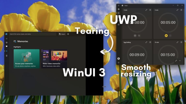 Microsoft admits modern Windows 11 apps actually resize worse than the old ones, fix coming this summer