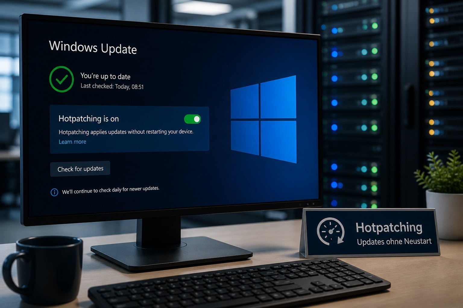 Microsoft enables Hotpatching by default: Windows updates without restarts become a reality