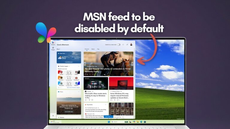 Microsoft is finally turning off the MSN feed and ads in Windows 11 Widgets by default