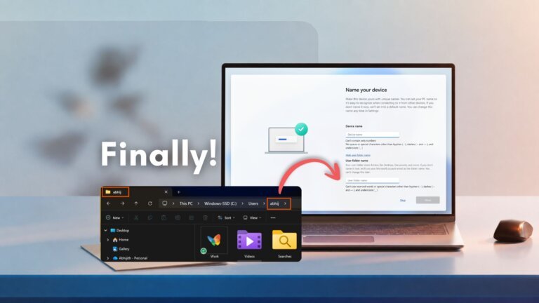 Microsoft is killing Windows 11's awkward 5-letter user folder name after years of complaints, but only for new setups