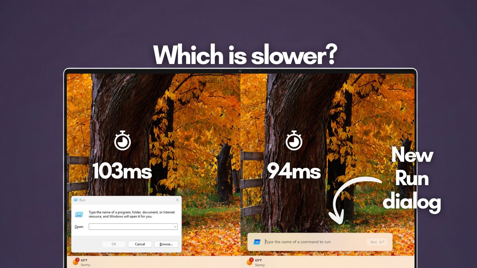 Microsoft's new Windows 11 Run dialog is faster than the Windows 95-era version it's replacing