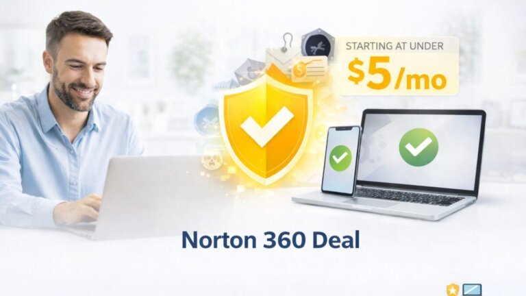 Norton 360 Deal: Complete Security Starting Under $5/Month