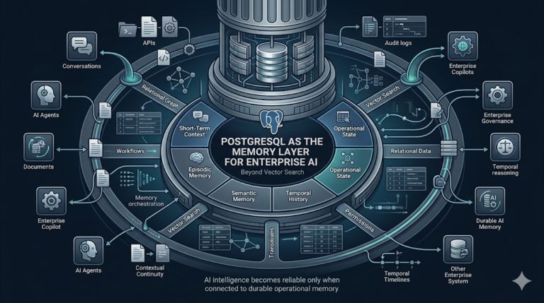 PostgreSQL Competes as Enterprise AI Memory Layer