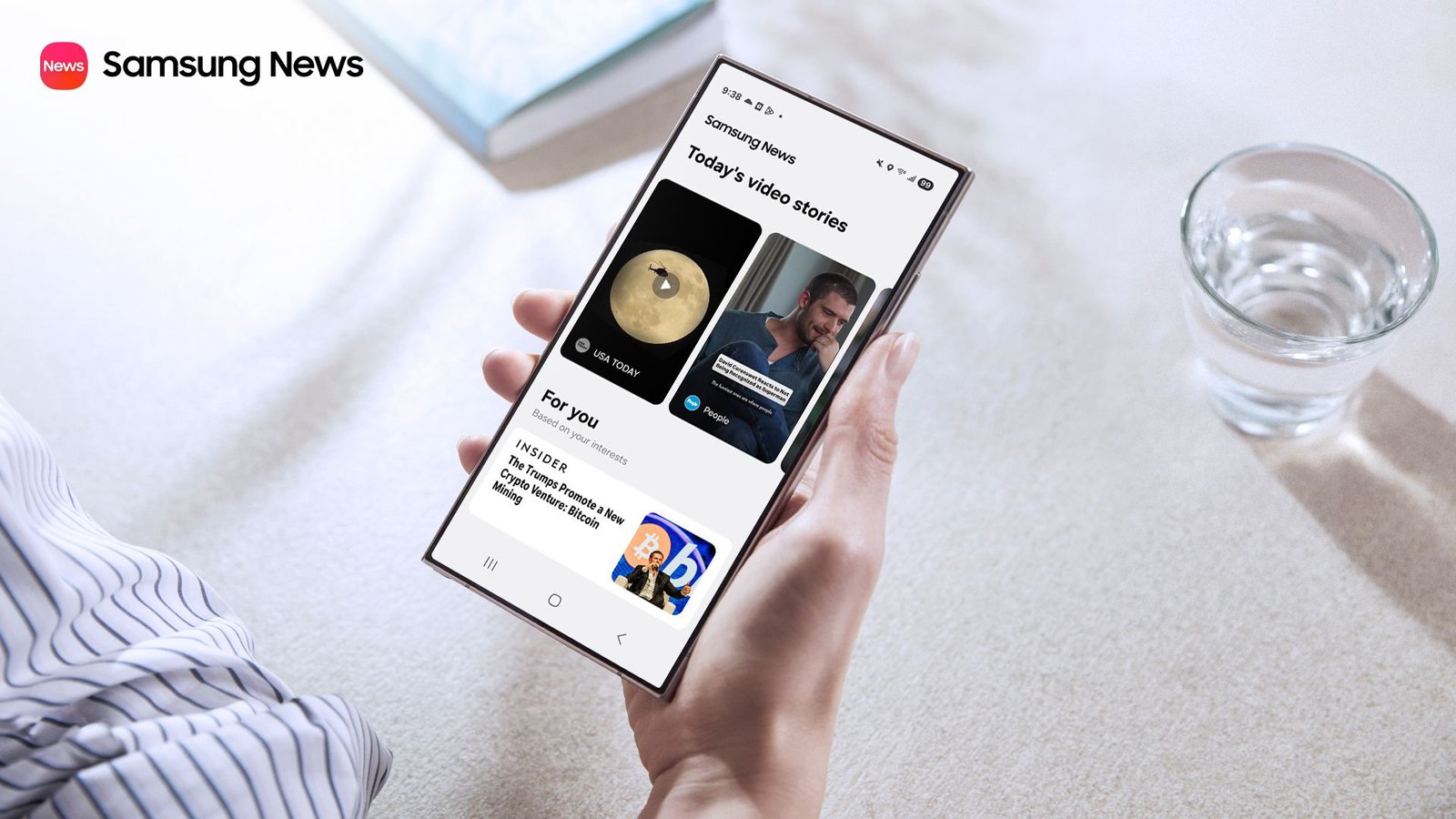 Samsung News just got much better with new video stories and top sources