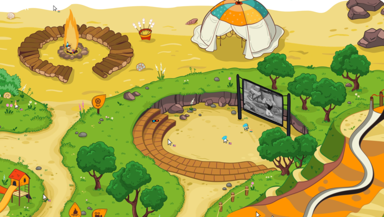 The creator of Infinite Craft has a new game where you explore a secret-filled social hub as your mouse cursor